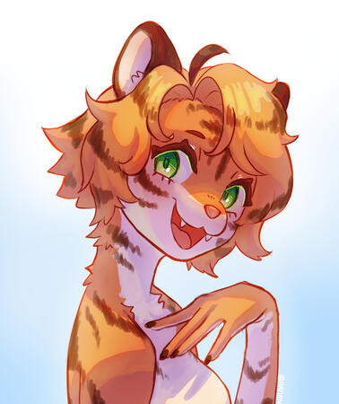 Tigra's portrait Tigra's portrait